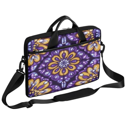 Bolsa para portátil Psychedelic Geometric Mandala 15''