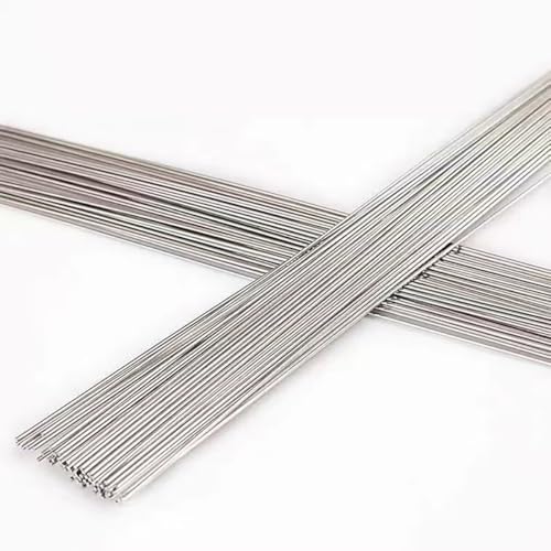 50PCS 50CM Lengh Straight Spring Steel Wire Assortment Kit, 0.2-2MM Stainless Steel Hard Wire Metal Wire(1MM,50PCS)