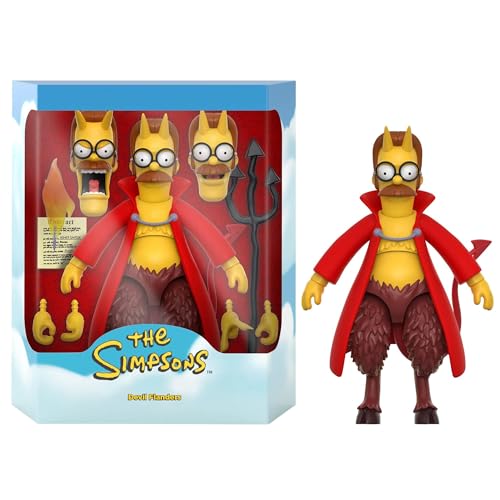 Super7 ULTIMATES! The Simpsons Devil Flanders - 7