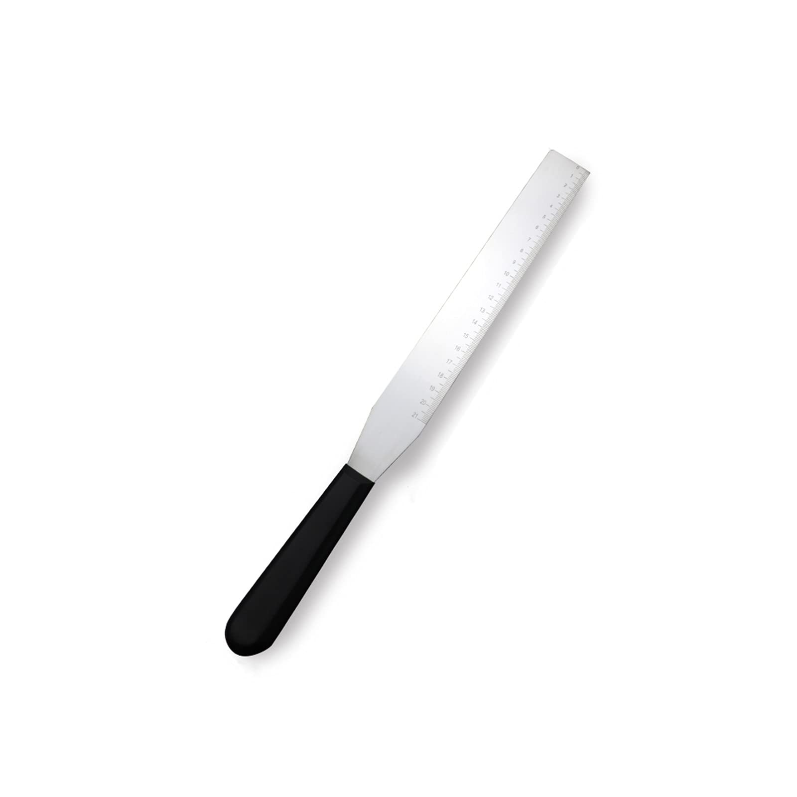 Espatula Cocina Pastel Espátula Ángulo recto Horneado Espátula Acero Inoxidable Crema Decoración Espátula Decoración de la espátula Espátula Con Escala Utensilios de cocina Espatula Reposteria