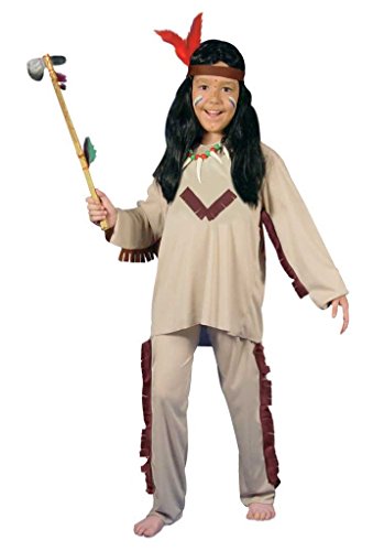 Kinder-Kostüm 'INDIANER' 3-tlg. Oberteil, Hose und Stirnband in...