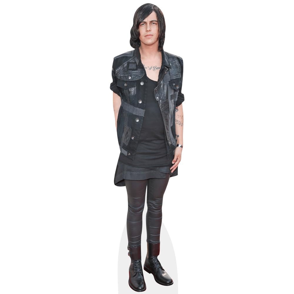 Celebrity Cutouts Mini Size Cutout Kellin Quinn (Black Outfit)