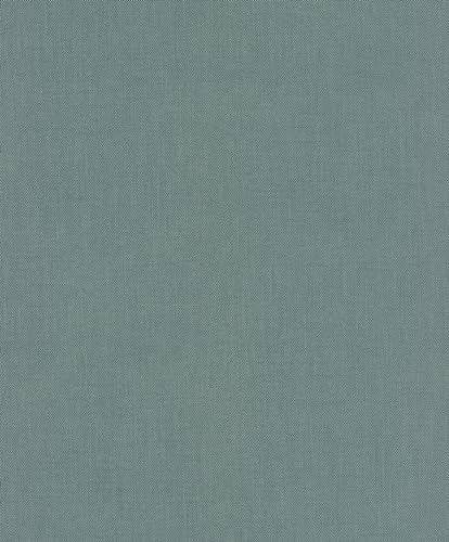 Rasch Wallpaper 633184 - Plain Non-Woven Wallpaper in Teal Green from The Color Your Life Collection - 10.05 m x 0.53 m (L x W)