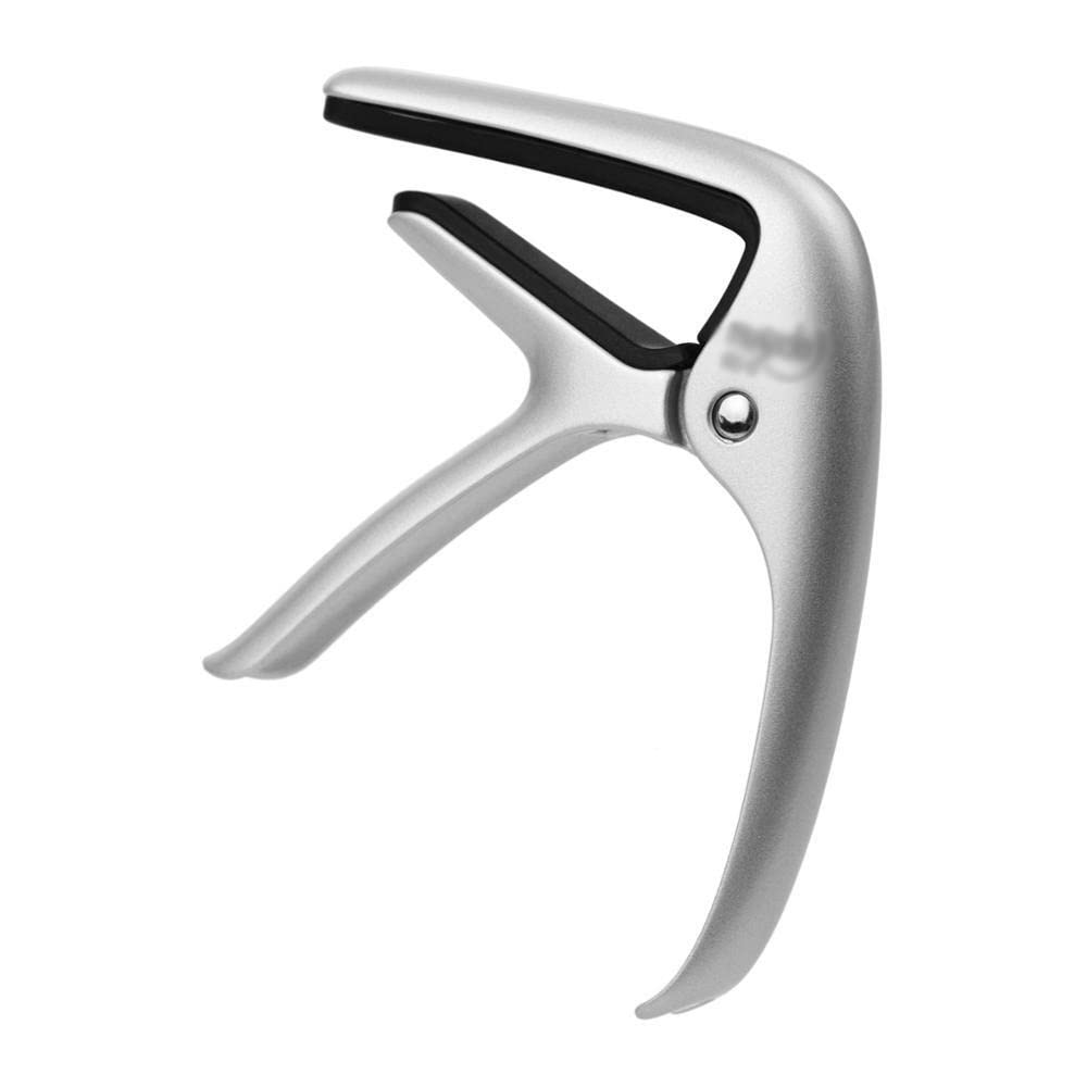Home Musikinstrument Akustikgitarre Kapodaster Schnellwechsel Aluminiumlegierung mit integriertem Stegstiftabzieher für Konzertgitarrenzubehör 9 x 7,2 cm, 6,5 x 9,3 cm (Farbe: MC-6) (Mc 5)