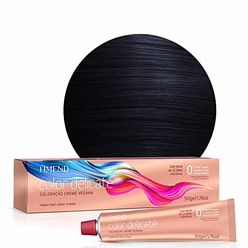Coloração Amend Color Delicaté, 50g, Livre De Gluten, Parabenos E Óleo Mineral, Livre De Ppd* E Amôn