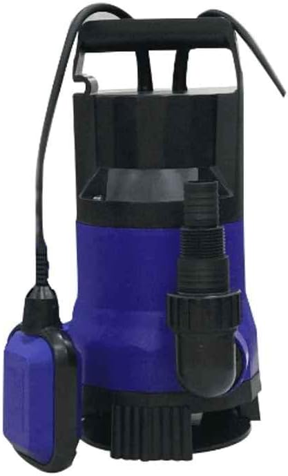 Aegon ASP400, Single Phase IPX8, 0.5Hp, 400W Pure Copper Submersible Sewage Pump | Water Drain Pump with Float Switch - 7500 L/H, Head 4.5mtr (Dark Purple)