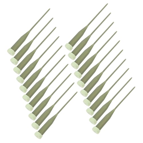 Lurrose 50pezzi Tubi per Acqua per Fiori con Tappo Fiale in Plastica Estensibili Forniture per Composizioni Floreali Tubi per Fiori Freschi con Gambo