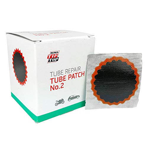 Kit de réparation de crevaison Rema Tip Top avec 30 rustines rondes n°2 pneu