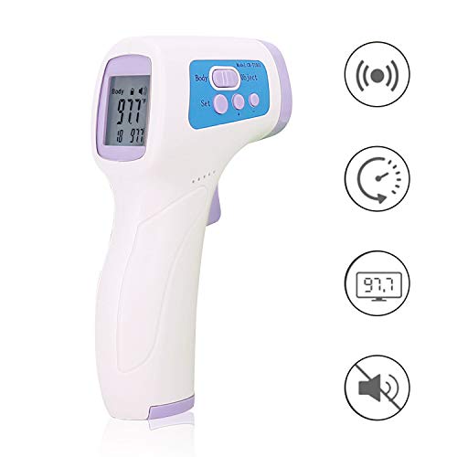 Forehead Thermometer, Digital Forehead Ear Fever Thermometer Non-Contact Measurement for Kids and Ad - //coolthings.us