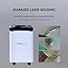 Laser Welder 220V Raycus Laser Welder/Cleaner/Cutter/Weld Seam Cleaning 4 in 1 Fiber Laser Welding Machine Single Wobble Handheld Laser Welding with Auto Wire Feeder Welding Torch OD7+ Glasses (1200W)
