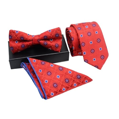 Corbata de hombre business casual de tres piezas miniatura 1