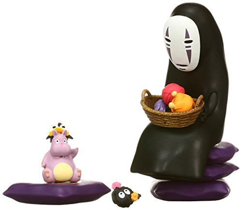 Studio Ghibli via Bluefin Ensky Spirited Away No Face Nosechara Stacking Figure Assortment (NOS-72) - Official Studio Ghibli Merchandise