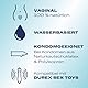 Durex Naturals Extra Feuchtigkeitsspendend Gleitgel – 100 % natürliches Gleitmittel mit Hyaluronsäure – Dermatologisch getestet & pH-freundlich – 100 ml