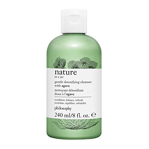 philosophy nature in a jar - gentle detoxifying cleanser with agave, 8 oz
