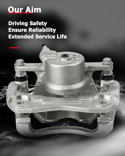 Image of cciyu 19B3434 Front Left Brake Caliper With Bracket For Pontiac For Vibe 2009-2010,For Scion For xD 2008-2014,For Toyota For Corolla 2009-2019,For Toyota For Matrix 2009-2014