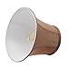 Aspen Creative 58764,Handsewn Bell Traditional UNO Shade,Dark Brown Burlap Texture Fabric,5