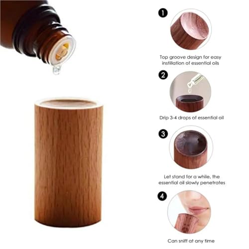 Difusor aromático eléctrico de madera acrílica Beech miniatura 5