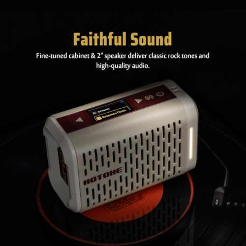 Image of HOTONE Pulze Mini 5W Mini Ultra-Portable Smart Guitar Amp & Speaker