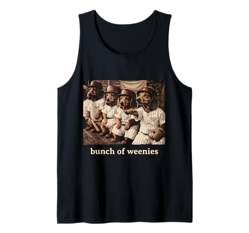 Bunch of Weenies Funny Dachshund Tank Top