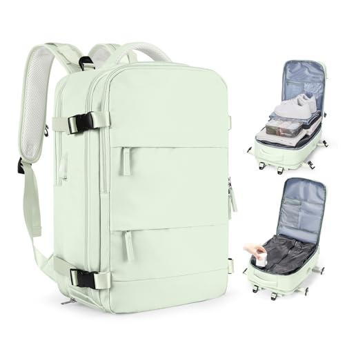 Image of coofay Vacuum Backpack Travel with Pump Vacpack Travel Backpack with Vacuum System Compression Backpacks