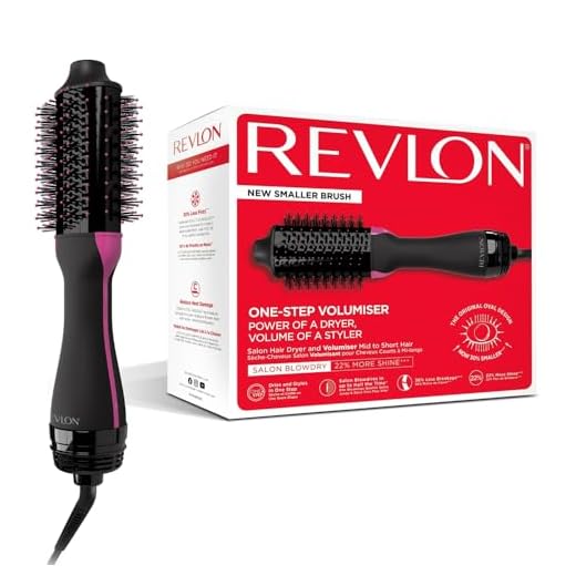 REVLON Salon One-Step Secador de pelo y voluminizador para media melena y cabello corto, RVDR5282UKE