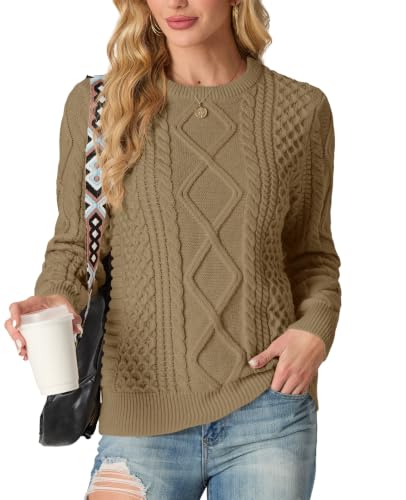 Image of GRECERELLE 2026 Womens Fall Winter Long Sleeve Casual Pullover Sweater Tops