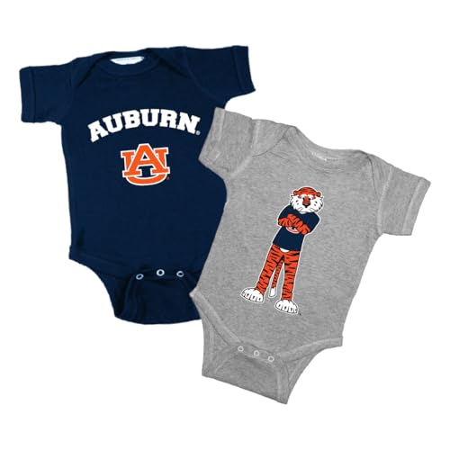 Image of Two Feet Ahead 2 Pack Baby Bodysuit Creeper Newborn Infants Licensed Sizes 0-3M 6M 12M 18M