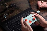 8Bitdo Ultimate 2C Wireless Controller for Windows PC and Android, with 1000Hz Polling Rate, Hall Effect Joysticks and Hall Triggers, and Remappable L4/R4 Bumpers (Mint) – Ansicht 6