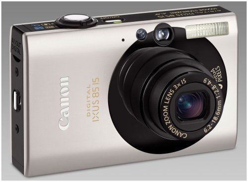 Canon Digital IXUS 85 IS Digitalkamera (10 MP, 3-fach opt. Zoom, 6,4cm (2,5 Zoll) Display, Bildstabilisator) schwarz – Bild 6