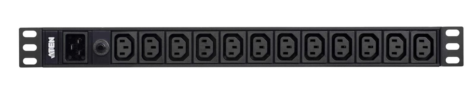 Aten Black Pe0212g Power Distribution Unit (Pdu) 12 Ac Outlet(S) 1U