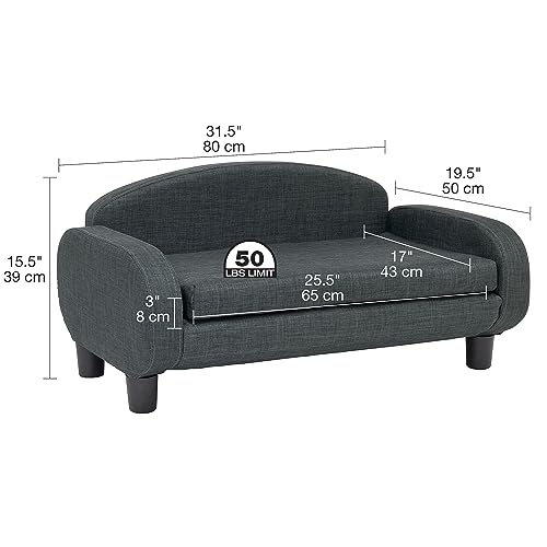 image for Paws & Purrs Modern Pet Sofa 31.5