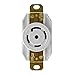 Hubbell HBL2810M1 Industrial Locking Receptacle, NEMA L21-30R, 30A, 120/208V, 3Y