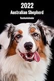 2022 Australian Shepherd Taschenkalender: 143 Seiten, DIN A5 | 14 Monate Kalender | Terminplaner | Tagebuch | Terminkalender | Wochenkalender | Organizer für Hundeliebhaber