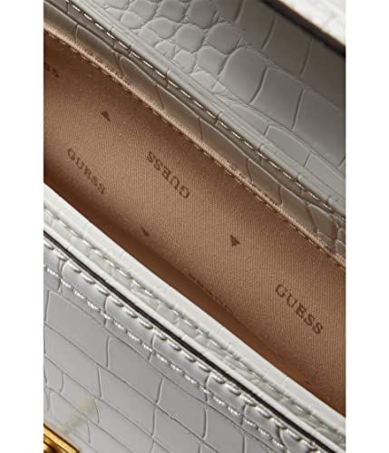GUESS Women James Convertible XBODY Flap Bag, WHI – Ansicht 4
