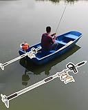 Perceuse-visseuse sans fil : Pour actionner l'hélice, un foret de 8 mm de diamètre minimum suffit. Notre hélice tripale offre un excellent couple à bas régime, garantissant un déplacement rapide et fluide du bateau.