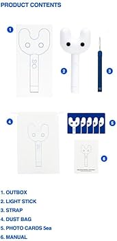 NEWJEANS LIGHT STICK ペンライト トレカ　5枚セット 🐰New Jeans LIGHT STICK✩.*˚ New Jeansのペンライトが ついに入荷