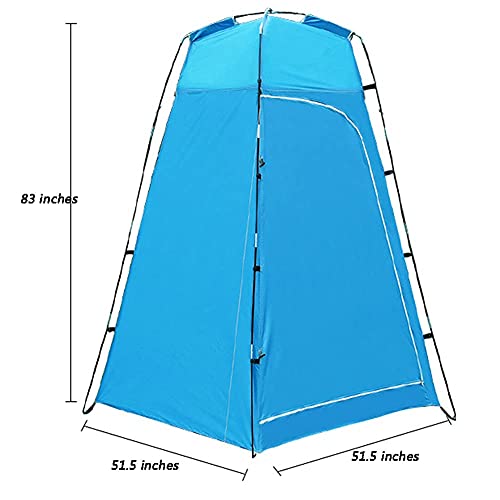 Cabine de douche mobile pour vestiaire de plage et sorties nature