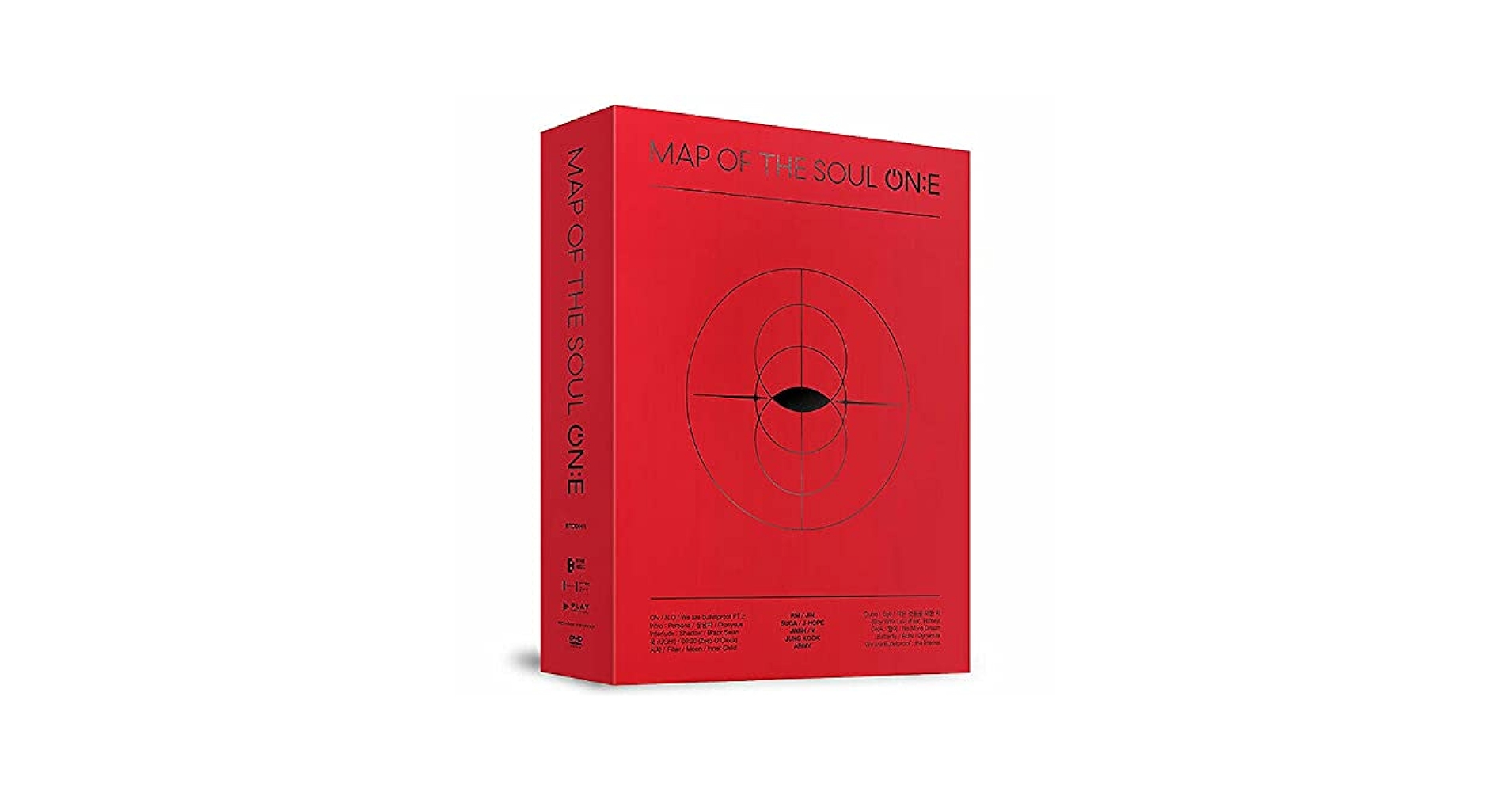 Amazon.com: BTS MAP OF THE SOUL ON:E DVD. 3 DISC(DVD CD