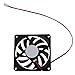 SODIAL(R) 80mm 2 Pin Connecteur Ventilateur de Refroidissement pour Boitiers d'Ordinateurs CPU Radiateur Refroidisseur
