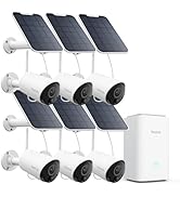 REOLINK Home Hub with 6X Argus Eco+Solar Panel 5MP Solar Security Camera Outdoor for Home Surveil...