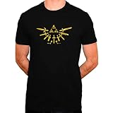 Sergent Tobogo Camiseta Triforce Fanart - Hombre - Negro, Negro , S