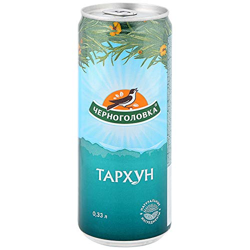 Chernogolovka TARKHUN Drink 6 cans x 0.33 L Juice / ??????? ???????????? ?????????????????? ??????