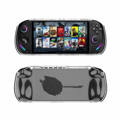 For OneXPlayer F1 ケースカバー リアケース シリコン保護ケース For OneXPlayer F1 カバー 透明カバー TPU 透明ケース 柔らかい ソフトケース 軽量 全面保護 衝撃耐性 落下防止 傷防止 耐衝撃ケースカバー For O