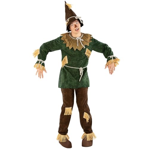 Morph Friendly Scarecrow Costume Men Halloween Costumes For Mens Scarecrow Costume Adult Halloween Costumes 2XL