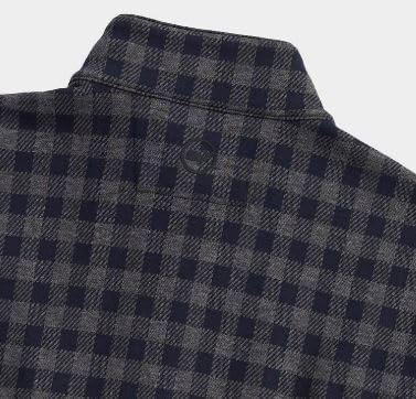 vineyard vines Mens Bluffs Performance Quarter-Zip, Gray Harbor, Medium - Image 4
