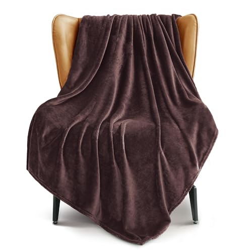 Exclusivo Mezcla Kuscheldecke Fleece Decke für Couch, Superweiche und Warme Sofadecke Wohndecke für Ganzjahreszeit, Plüsch und Leicht, 130 x 170...