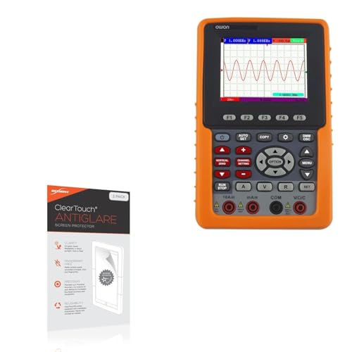 BoxWave Screen Protector Compatible with Owon HDS2061M-N - ClearTouch Anti-Glare (2-Pack), Anti-Fingerprint Matte Film Skin