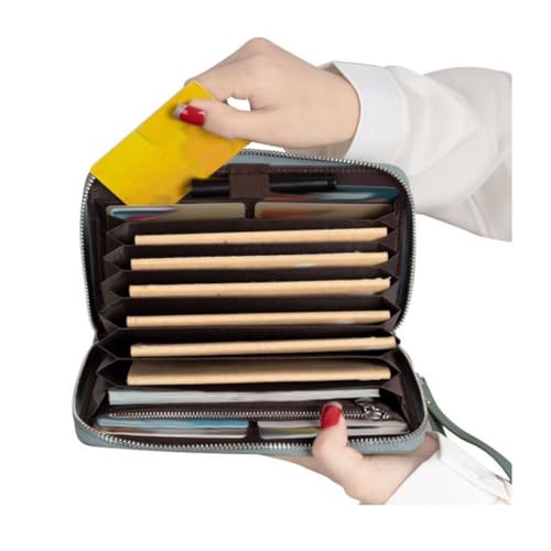 Women's business wallets, purses, handbags, coin purses, pouches, wallets, evening bags, card holders (Blue)3