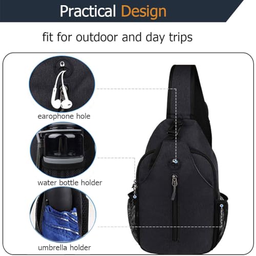 Mochila tipo Sling para ciclismo y senderismo miniatura 3