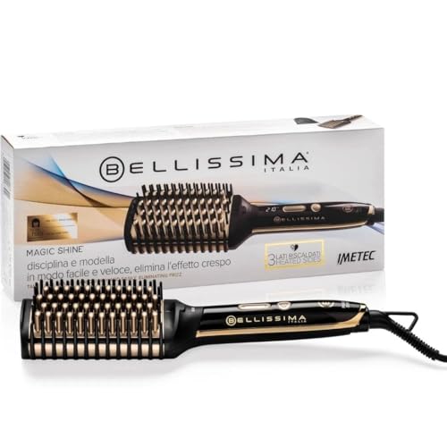 Spazzola Lisciante Magic Shine, Piastra Bellissima Elettrica...